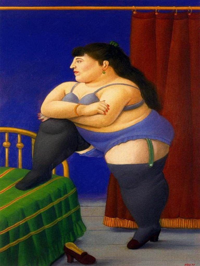 La recomara Fernando Botero Peintures à l'huile